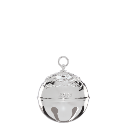 Picture of Reed & Barton Annual 2025 Silverplated Holly Bell Ornament