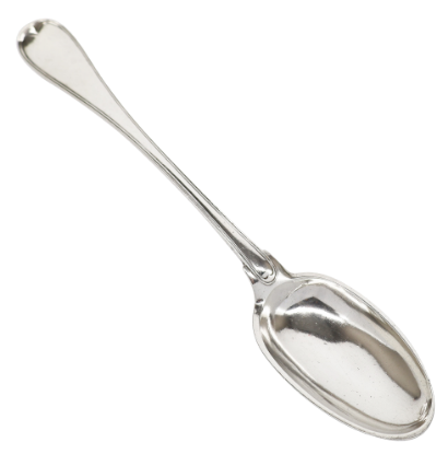 Picture of 18th Century French .950 Silver Platter Spoon, made in Montpellier, France