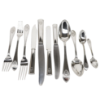 Picture of Antique 66pc Silver Russian Flatware Set by Hermann Bank