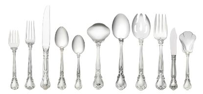 Picture of New Gorham 'Chantilly' 66-Piece Sterling Silver Dinner Size Set