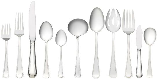 Picture of New Gorham 'Fairfax' 66-Piece Sterling Silver Dinner Size Set