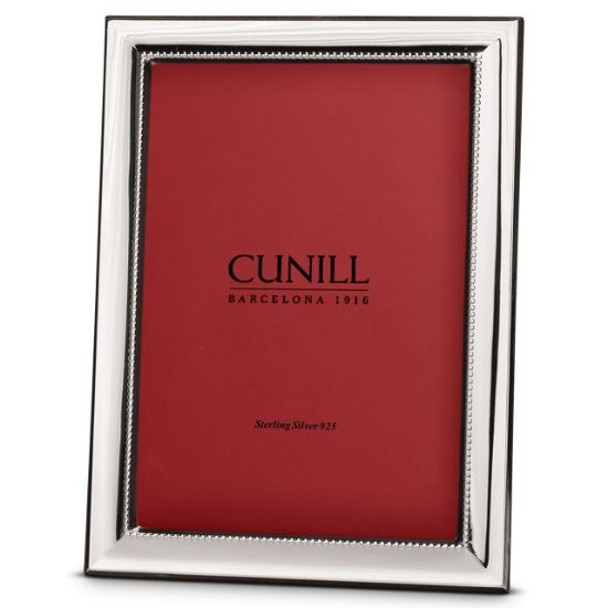 Picture of Cunill Sterling Silver 'Isabella Bead' 5x7" Frame