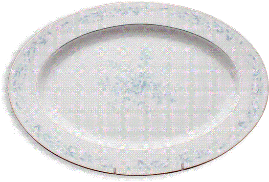 Picture of Oval Plat.13"