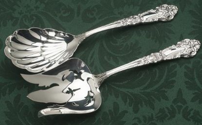 Picture of Salad Set All Silver