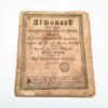 Picture of Rare Victorian Beaded Book Cover with Two Almanacs Inside