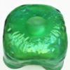 Picture of Antique Loetz Green Lobed Art Glass Bowl