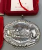 Picture of Reed & Barton Sterling Songs of Christmas Ornament, "Here comes Santa Claus"