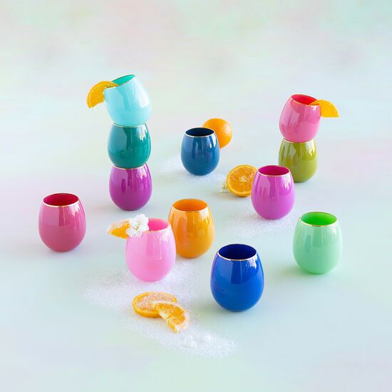 Picture of One Hundred 80 Degrees Sugar Plum Tumbler Glass 