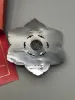 Picture of Lenox Annual Sterling & Crystal Snowflake Ornament 2005, with box