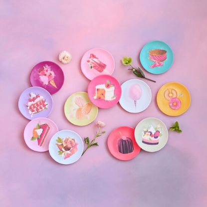 Picture of One Hundred 80 Degrees Patisserie Melamine Plates 