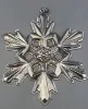 Picture of Sterling Silver 1990 Gorham 20th Anniversary Snowflake Christmas Ornament, no box