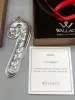 Picture of Wallace 2008 Grande Baroque Candy Cane Ornament Sterling Silver, gently used with box