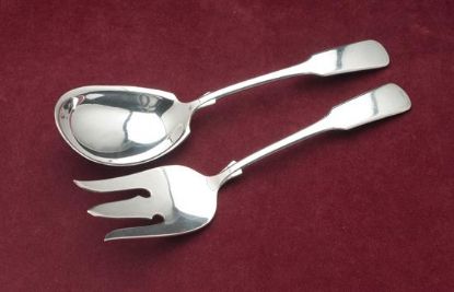 Picture of Salad Set All Silver
