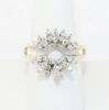 Picture of 14k Two Tone Gold Diamond Jacket Ring  
