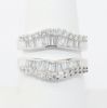 Picture of 14k White Gold Diamond Jacket Ring