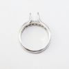 Picture of 18k White Gold Diamond Semi-Mount Ring