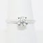 Picture of 14k White Gold .79Ct Round Brilliant Diamond Solitaire Engagement Ring