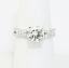 Picture of 18k White Gold 1.25Ct Round Brilliant Diamond Engagement Ring