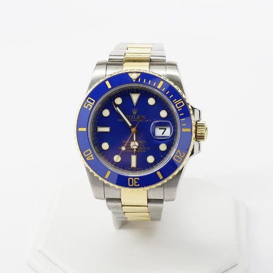 Picture of Two-Tone Rolex Submariner Date Watch 