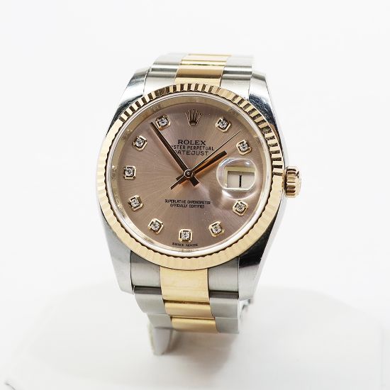 Picture of Stainless Two Tone Rolex Datejust Watch 