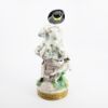 Picture of Sitzendorf Shepherd with Flute and Dog Figurine