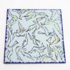 Picture of Set of 6 Salvadore Dali Enameled Ceramic Tiles