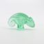 Picture of Lalique Crystal 'Tai-Ta' Chameleon Figurine in Mint Green