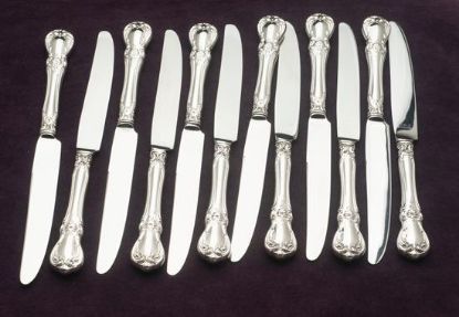 Picture of Towle 'Old Master' 79-Piece Sterling Silver Flatware Set with Chest