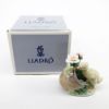 Picture of Lladro Porcelain Figurine #8025 "How Are You?" Duckling & Frog 
