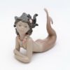Picture of Lladro ,Set Of 3 Mermaids With Wooden Stands. 1413 (Illusion), 1414 (Fantasy), & 1415 (Mirage)