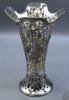 Picture of 1891-1919 .800 Hanau, Germany Silver Vase with Glass Liner by Georg Roth & Co.