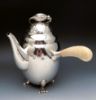 Picture of Georg Jensen 4-Piece Hand-Wrought Sterling Silver Tea & Coffee Set with Tray