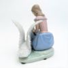 Picture of Lladro Rare 'My Swan' Girl With Swan Figurine