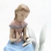 Picture of Lladro Rare 'My Swan' Girl With Swan Figurine