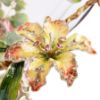 Picture of Jay Strongwater Cornelis Dutch Floral Glass Bowl