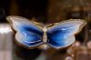 Picture of Jay Strongwater Juliet Butterfly Trinket Tray - Indigo