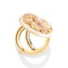 Picture of Jay Strongwater Angela Round Floral Compact