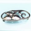 Picture of Georg Jensen Hand Wrought Sterling Silver Modernist Brooch, Style 820A