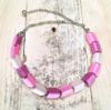 Picture of 1960'S Lisner Thermoset Lucite Necklace In Purple, Pink, & White
