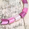 Picture of 1960'S Lisner Thermoset Lucite Necklace In Purple, Pink, & White
