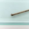 Picture of Art Deco Era 14K Yellow Gold Filigree & Blue Stone (Sapphire?) Bar Brooch