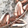 Picture of Signed Barclay McClelland Sterling Silver Modernist Flower Brooch
