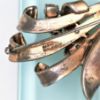 Picture of Signed Mazer Sterling Silver & Clear Rhinestone Brooch