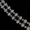 Picture of Clear Cz Ladder Bracelet. 7.25" Long, .55" Wide