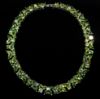 Picture of Qsi Necklaces -,peridot Cz Choker Necklace. 15" Long, .5" Wide