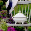 Picture of Mottahedeh Creamware Decorative 'Lewis' Tureen