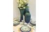Picture of Rookwood for Mottahedeh 'Lozenge' Vase in Verdigris & Blue