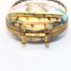 Picture of Retired Basket Shaped Limoges Trinket Box With Kitten Painting By Chamart