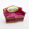 Picture of Rare Vintage Limoges Porcelain 4-Piece Furniture Suite Trinket Box Set