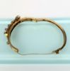 Picture of Beautiful Victorian Era 14K Gold, Diamond, Ruby & Pearl Etruscan Revival Bracelet